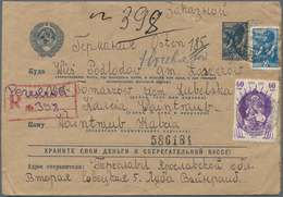 Sowjetunion: 1923/91, Very Interesting Accumulation Of Approx. 100 Covers, Postcards And Unused And - Lettres & Documents