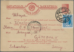 Sowjetunion - Ganzsachen: 1923/80 (ca.) Holding Of About 410 Letters, Cards, Postal Stationaries, Re - Ohne Zuordnung