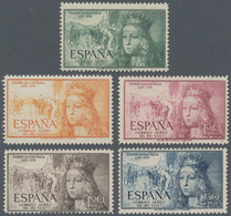 Spanien: 1951, Stamp Day '500th Birthday Of Queen Isabella I.' In An Investment Lot With Approx. 310 - Cartas & Documentos