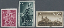 Spanien: 1953, 700 Years University Of Salamanca Lot With About 85 Complete Sets With Several Blocks - Cartas & Documentos