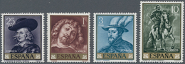 Spanien: 1962, Paintings From Peter Paul Rubens Complete Set Of Four In A Lot With About 160 Sets In - Brieven En Documenten