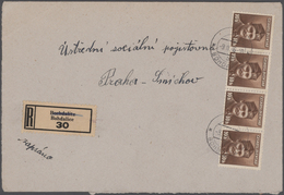 Tschechoslowakei - Stempel: 1945/1947, Transition Period, Collection Of Apprx. 265 (almost Exclusive - Otros & Sin Clasificación