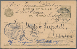 Ungarn: 1869/1980 (ca.), Accumulation Of Approx. 1.060 Covers And Postal Stationeries (incl. Postal - Storia Postale