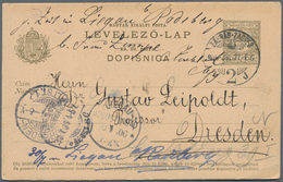 Ungarn: 1869/1980 (ca.), Accumulation Of Approx. 1.060 Covers And Postal Stationeries (incl. Postal - Lettres & Documents