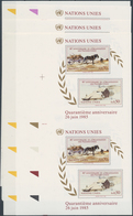 Vereinte Nationen - Genf: 1969/2000. Amazing Collection Of IMPERFORATE Stamps And Progressive Stamp - Unused Stamps