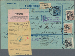 Europa: 1873/1968, Holding Of About 120 Letters, Cards, Parcel Cards And Used Postal Stationery, Inc - Europe (Other)