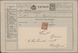 Europa: 1901/1919, South East Europe, Balance Of Telegrams+related, Five Pieces Of Greece, Bulgaria, - Otros - Europa