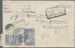 Europa: 1895/1950 (ca.), Turkey, Greece, Sweden, England Ec. Covers (ca. 37, Inc. Some Uprated Stati - Andere-Europa