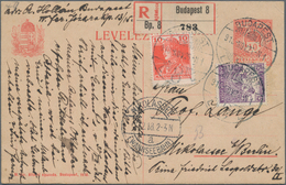 Europa - Ost: 1890/1960 (ca.), Little Accumulation Of Ca. 35 Covers And Commercially Used Postal Sta - Europe (Other)