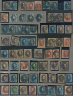 BENELUX: 1849-1920's Ca.: Comprehensive Stamp Collections Of Belgium And The Netherlands, Plus A Few - Otros - Europa