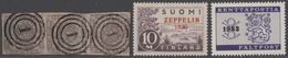 Skandinavien: 1857/1983, Scandinavia/Estonia/Russia, Lot Incl. Denmark 1857 16s. Greyish Violet Used - Altri - Europa