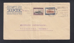 Greece Cover Athens To Holland - Lettres & Documents