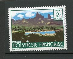 POLYNESIE - PAYSAGE - N° Yt 252 Obli. - Used Stamps