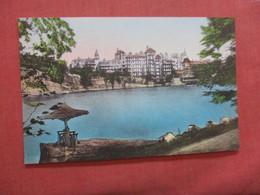 Hand Colored--- Lake Mohonk Mountain House  Mohonk Lake  NYref  3865 - Hartford