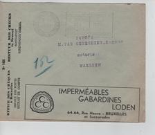 169PR/Lettre Service Des Postes Office Des Chèques C.BXL 1937 Confection - Banque Comptoir Du Centre Toutes Opérations - Other & Unclassified