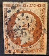 FRANCE 1853 - Canceled - YT 16 - 40c - 1853-1860 Napoleon III