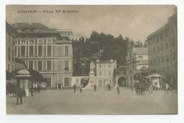 Italie Italia Italy - Ligura Chavari Piazza Xx Settembre - Sonstige & Ohne Zuordnung