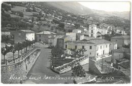 CARTE PHOTO - VILLA SANTA LUCIA - Panorama - L'Aquila