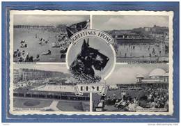 Carte Postale Pays De Galles  Rhyl Chien  Trés Beau Plan - Flintshire