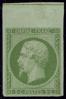 Neuf Avec Charnière N° 12d, 5c Vert, Bdf Avec Filet D'encadrement, Légère Froissure De Gomme Naturelle, Rare, T.B. Signé - Andere & Zonder Classificatie