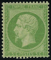 Neuf Avec Charnière N° 20, 5c Vert, Très Bon Centrage, T.B. - Sonstige & Ohne Zuordnung