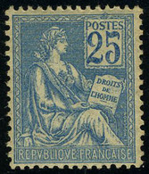 Neuf Sans Charnière N° 114, 25c Bleu, Excellent Centrage, TB - Other & Unclassified