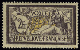 Neuf Sans Charnière N° 122, 2f Merson Violet Et Jaune, Qq Dents Courtes Sinon T.B. - Autres & Non Classés