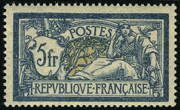 Neuf Sans Charnière N° 123a, 50c Merson Bleu Et Olive T.B. - Autres & Non Classés