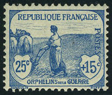 Neuf Sans Charnière N° 151, 25c+15c Bleu Orphelins, TB - Other & Unclassified