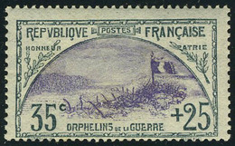 Neuf Sans Charnière N° 152, 35c+25c Orphelins, TB - Other & Unclassified