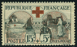Neuf Sans Charnière N° 156, 15c+5c Croix-Rouge, TB - Other & Unclassified
