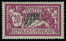 Neuf Sans Charnière N° 208, 20f Merson, Excellent Centrage, 1dent Très Courte Sinon T.B. - Other & Unclassified