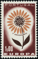 Neuf Sans Charnière 1964. PORTUGAL N°944. Erreur De Couleur : Brun-lilas, Brun Foncé Et Brun Clair. T.B. - Otros & Sin Clasificación