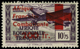 Neuf Sans Charnière N° 29, 10.75 + 200f Croix-Rouge, T.B. Gomme Coloniale, Maury - Autres & Non Classés