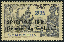 Neuf Sans Charnière N° 245a/46a, Les 2 Valeurs Spitfire Variété A De Général Renversé, Gomme Coloniale, TB - Autres & Non Classés