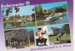84663- BODENWERDER- DIFFERENT VIEWS, SHIPS, MUNCHHAUSEN VILLAGE - Bodenwerder