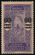 Neuf Sans Charnière N° 66a, 60 Sur 75c Violet Sur Rose, Double Surcharge, TB, Signé JF Brun - Andere & Zonder Classificatie