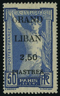 Neuf Avec Charnière N° 21, 2.50 Sur 50c JO 1924, G Maigre, T.B. - Other & Unclassified