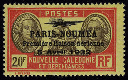 Neuf Sans Charnière N° 3/28, La Série Paris-Nouméa, Gomme Coloniale, T.B. - Other & Unclassified