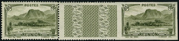 Neuf Sans Charnière N° 137 Et 137a. 65c Olive, 1ex Dentelé Et 1ex Non Dentelé Se Tenant En Paire Interpanneau, Rare, Sup - Otros & Sin Clasificación