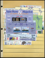 Neuf Sans Charnière Collection Complète Des Années1986 à 1999,  Du N° 455 Au N° 705 (sauf N° 504/07) + PA N° 64 à 79, T. - Otros & Sin Clasificación