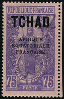 Neuf Avec Charnière N° 32a, 75c Violet Et Rose Sans La Surcharge 60  T.B. Signé Roumet - Other & Unclassified