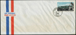 Oblitéré N°14,50f Port Aux Français, CàD Terre Adélie 25.2.1968 S/enveloppe N'ayant Pas Voyagée. TB - Altri & Non Classificati