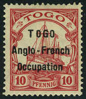 Neuf Avec Charnière N° 34, 10Pf Rouge, TB - Other & Unclassified