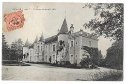Cpa: 37 GENILLE (ar. Loches) Château De MAROLLES 1905 - Genillé