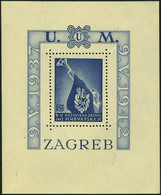 Neuf Sans Charnière N° 3, Bloc Patriotes Dentelé + Non-dentelé X 7 Exemplaires De Chaque, TB - Michel 560€ - Sonstige & Ohne Zuordnung