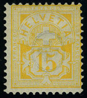 Neuf Avec Charnière N° 62, 15c Jaune, T.B. - Other & Unclassified