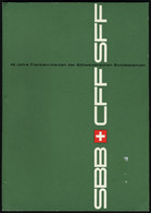 Album édité Par La Direction Des Chemins De Fer En 1945 En Français, Italien Et Allemand Comprenant 20 Valeurs Différent - Sonstige & Ohne Zuordnung