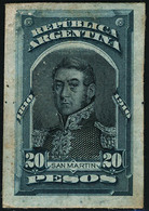 Neuf Sans Gomme N°163. 20p Centenaire De La République. 2 Essais Non Dentelé : 1ex Olive Et Noir Et 1ex Bleu Et Bleu Fon - Other & Unclassified