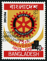 Neuf Sans Charnière N° 244, N° 138 Rotary, Surchargé Conférence Du Développement, Double Surcharge, T.B. - Autres & Non Classés